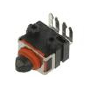 Microswitch SNAP ACTION with pin SPST-NC 0.1A/12VDC ON-(OFF)