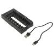 Charger: for rechargeable batteries Li-Ion 1.5V 5VDC