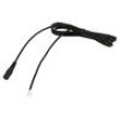 Kabel 1x0,5mm2 vodiče,DC 5,5/2,1 zásuvka přímý černá 5m