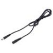 Cable DC 5,5/2,1 plug,DC 5,5/2,5 plug straight 1mm2 black