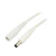 Kabel 1x1mm2 DC 5,5/2,1 zásuvka,DC 5,5/1,7 zástrčka přímý