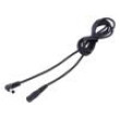 Kabel 1x1mm2 DC 5,5/2,1 zástrčka,DC 5,5/2,1 zásuvka úhlový