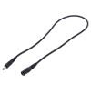 Kabel 1x1mm2 DC 5,5/2,1 zásuvka,DC 4,0/1,7 zástrčka přímý