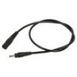 Cable DC 3,5/1,3 plug,DC 5,5/2,1 socket straight 0.5mm2 0.5m