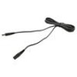 Kabel 2x0,5mm2 DC 5,5/2,5 zástrčka,DC 5,5/2,5 zásuvka přímý