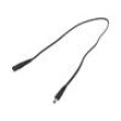 Kabel 2x0,5mm2 DC 5,5/2,1 zásuvka,DC 4,0/1,7 zástrčka přímý