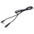 Kabel 1x1mm2 DC 5,5/2,1 zástrčka,DC 5,5/2,1 zásuvka úhlový