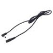 Cable DC 5,5/2,1 socket,DC 5,5/2,5 plug angled 1mm2 black