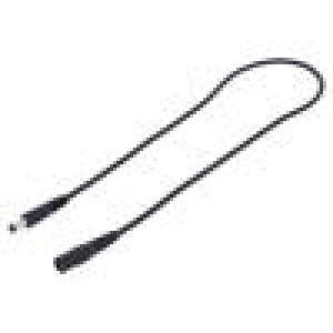 Kabel 1x1mm2 DC 5,5/2,1 zástrčka,DC 5,5/2,1 zásuvka přímý