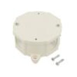 Enclosure: junction box X: 60mm Y: 60mm Z: 30mm wall mount white