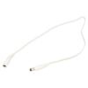 Kabel 2x0,5mm2 DC 5,5/2,1 zástrčka,DC 5,5/2,1 zásuvka přímý
