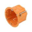 Enclosure: back box Ø: 60mm Z: 45mm plaster embedded orange