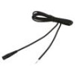 Kabel 1x0,75mm2 vodiče,DC 5,5/2,1 zásuvka přímý černá 1,5m