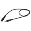 Kabel 1x0,5mm2 DC 5,5/2,1 zásuvka,DC 4,0/1,7 zástrčka přímý