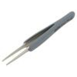 Tweezers non-magnetic Blade tip shape: flat Blades: narrowed