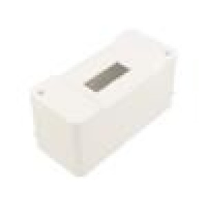 Enclosure: for modular components IP30 white No.of mod: 3