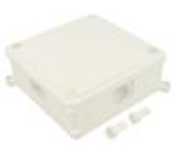 Enclosure: junction box X: 125mm Y: 125mm Z: 45mm wall mount