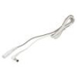 Kabel 2x0,5mm2 DC 5,5/2,1 zástrčka,DC 5,5/2,1 zásuvka úhlový