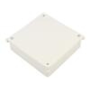 Enclosure: junction box X: 125mm Y: 125mm Z: 35mm wall mount