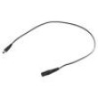 Kabel 2x0,5mm2 DC 5,5/2,1 zásuvka,DC 5,5/1,7 zástrčka přímý