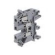 Splice terminal: rail 0.2÷4mm2 terminals: 3 grey Width: 6.2mm
