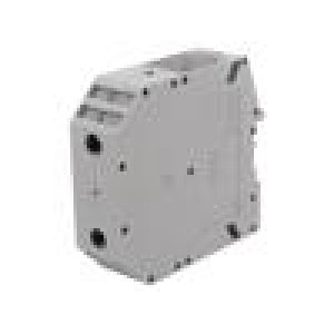 Splice terminal: rail UKH 150mm2 ways: 1 terminals: 2 grey 1kV