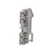 Splice terminal: rail 0.08÷1.5mm2 ways: 1 terminals: 4 grey