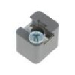 Fixing element for rail connectors