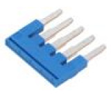 Comb bridge ways: 5 blue Width: 5mm UL94V-0