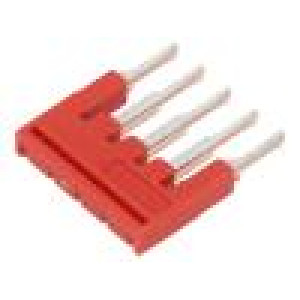 Comb bridge ways: 5 red Width: 3.5mm UL94V-0