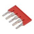 Comb bridge ways: 5 red Width: 8mm UL94V-0