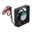 Fan: DC axial 12VDC 45x45x10mm 15.8m3/h 33dBA slide bearing