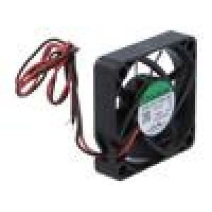 Fan: DC axial 12VDC 45x45x10mm 15.8m3/h 33dBA slide bearing