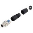 Plug M12 PIN: 4 male A code-DeviceNet / CANopen for cable