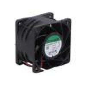 Fan: DC axial 12VDC 60x60x38mm 102.96m3/h 67.7dBA Len: 3m