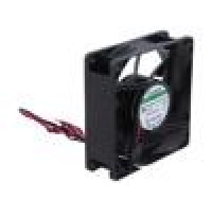 Fan: DC axial 24VDC 80x80x25mm 96.84m3/h 43.1dBA Vapo 24AWG