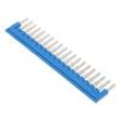 Comb bridge ways: 20 blue Width: 5mm UL94V-0