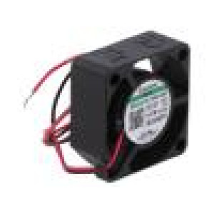 Fan: DC axial 12VDC 25x25x10mm 2.04m3/h 24.8dBA Vapo Len: 1.5m