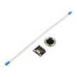 Sensor: fingerprint scanner UART 3.3VDC Ø19mm 40mA