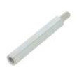 Screwed spacer sleeve 50mm Int.thread: M5 Ext.thread: M5