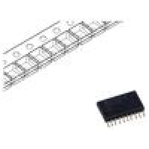 CD74HC573M96 IC: digital D-latch transparent Ch: 8 2÷6VDC SMD SO20-W HC