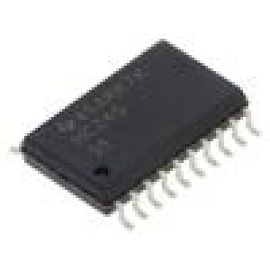 SN74HC245DWR IC: digital bus transceiver Ch: 8 SMD SO20 2÷6VDC OUT: 3-state