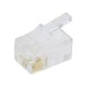 Plug RJ9 PIN: 4 Layout: 4p4c for cable IDC,crimped