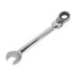 Wrench combination spanner,with ratchet,with joint 17mm