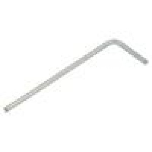 Wrench hex key HEX 1,5mm Overall len: 45mm Conform to: DIN 911