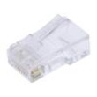 Plug RJ45 PIN: 8 Cat: 5e Layout: 8p8c for cable IDC,crimped