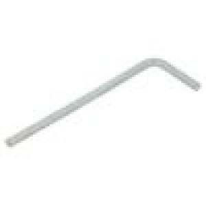 Wrench hex key HEX 2,5mm Overall len: 56mm Conform to: DIN 911