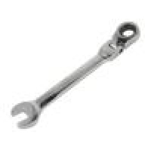 Wrench combination spanner,with ratchet,with joint 13mm