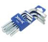 Wrenches set hex key Conform to: DIN 911 9pcs.