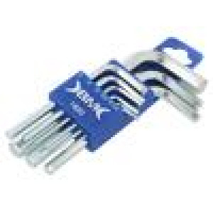 Wrenches set hex key Conform to: DIN 911 9pcs.